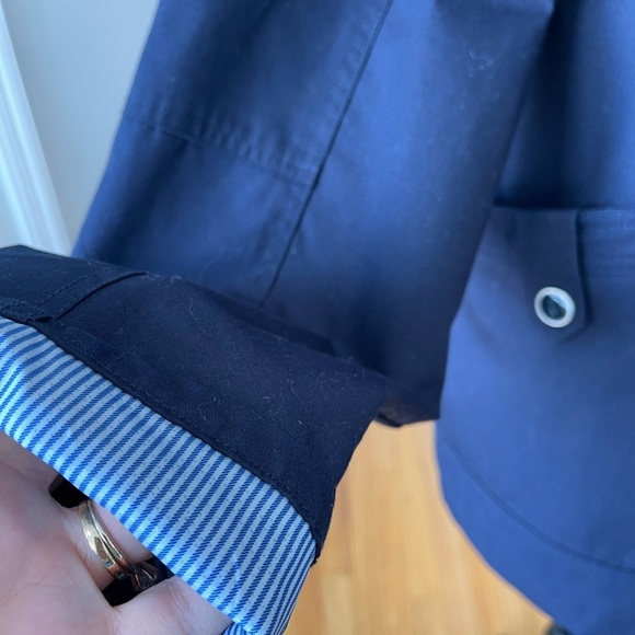 Mackintosh New England jacket with detachable hood all weather windy nautical - Picture 5 of 15